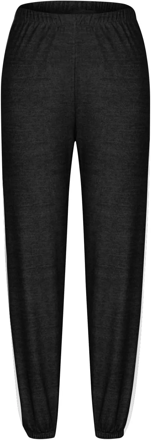 Sweatpants for Women, Cinch Bottom Sweatpants, Yoga Joggers Pants Soft Leggings for Cycling Lounge Workout Running