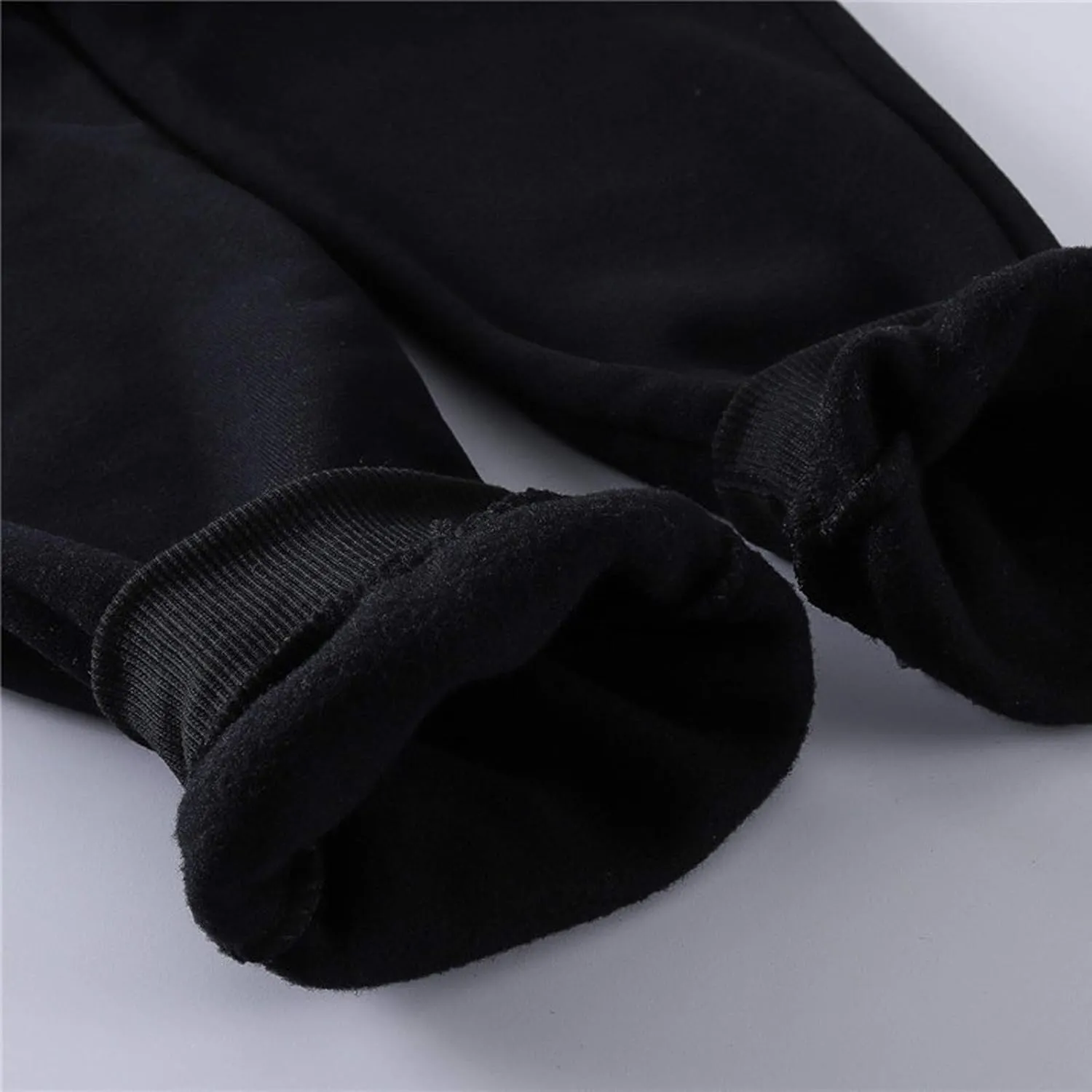 Sweatpants Men's Fleece Cargo Sweatpants Baggy Stretch Drawstring Elastic Waist Athletic Jogger Sweatpant with Pockets