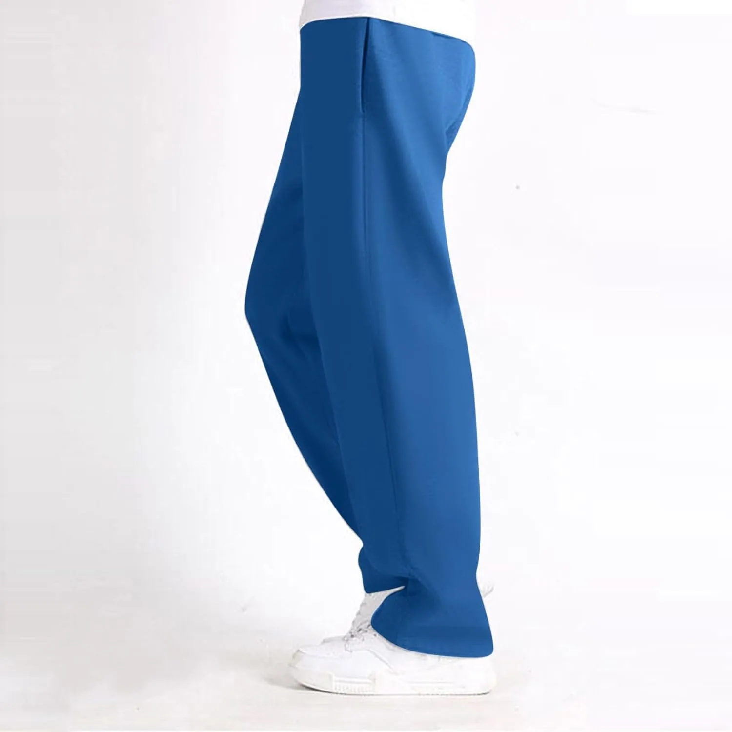 Trendy Pants for Men Summer Elastic Waist Fit Comfortable Loose Sport Clothes Comfy Fashion Running Trousers
