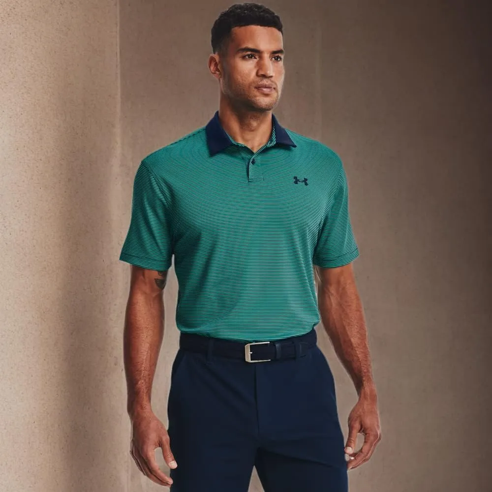 Under Armour Men's Performance Stripe Golf Polo