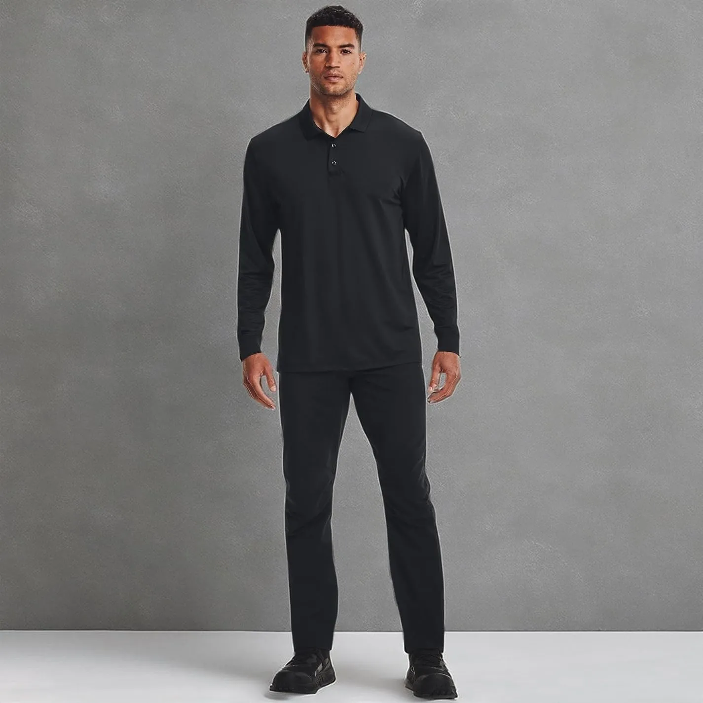 Under Armour Men's Tac Performance Polo Long Sleeve 2.0
