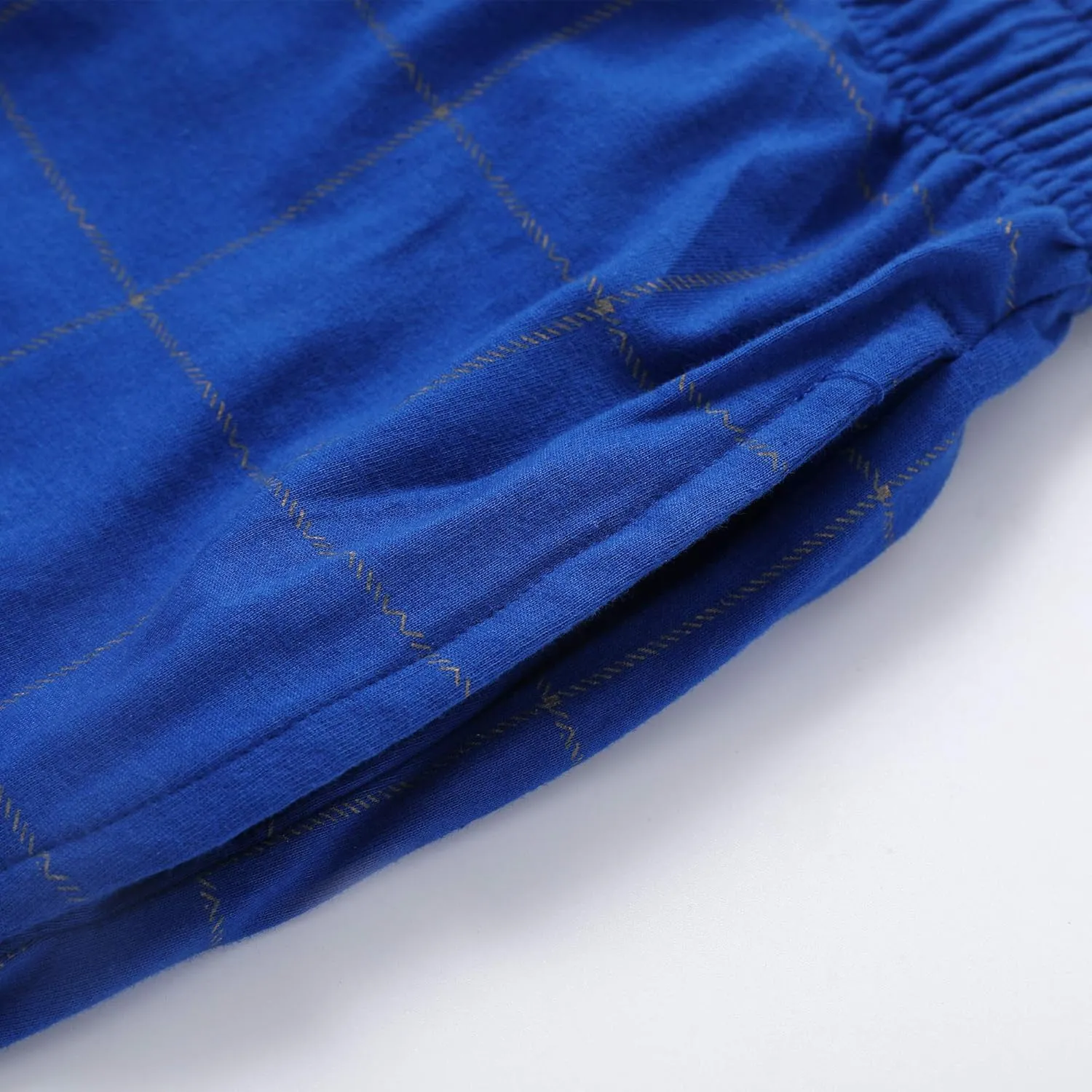 Vulcanodon Mens Cotton Pajama Pants, Lightweight Sleep Pants for Men