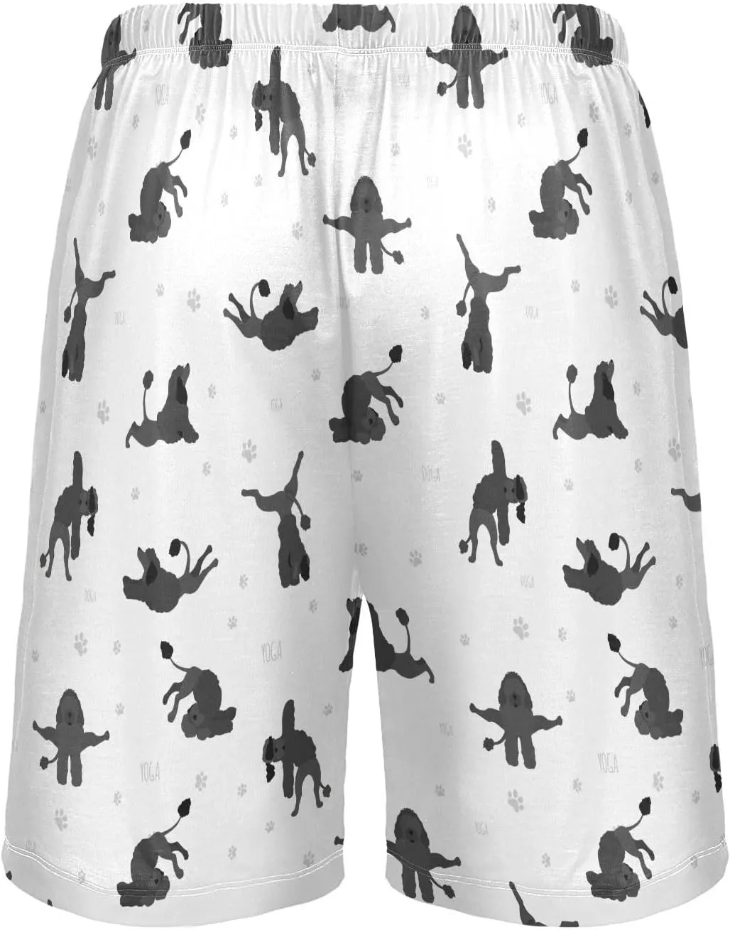 vvfelixl Men's Pajama Shorts Australian Shepherd Dog Sleep Shorts for Men Pajama Bottom Pants S