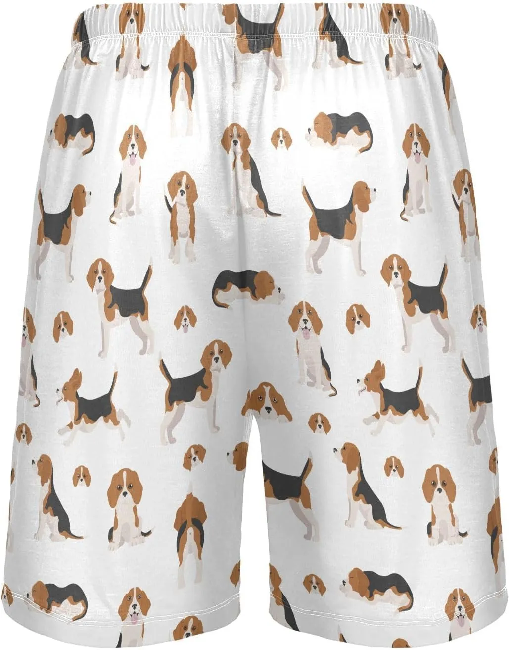 vvfelixl Men's Pajama Shorts Australian Shepherd Sleep Shorts for Men Pajama Bottom Pants with Drawstring & Pockets S