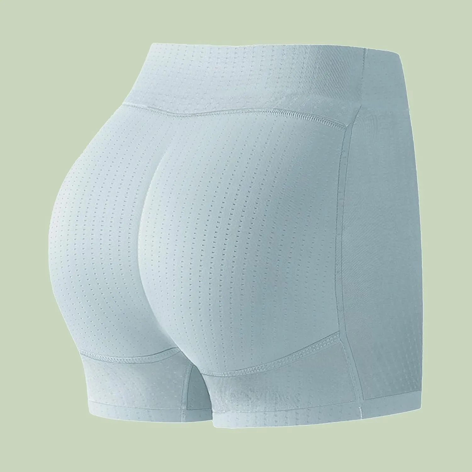Women Lace Trim Underwear High Waisted Full Coverage Panties Soft Stretchy See Through String Bikini