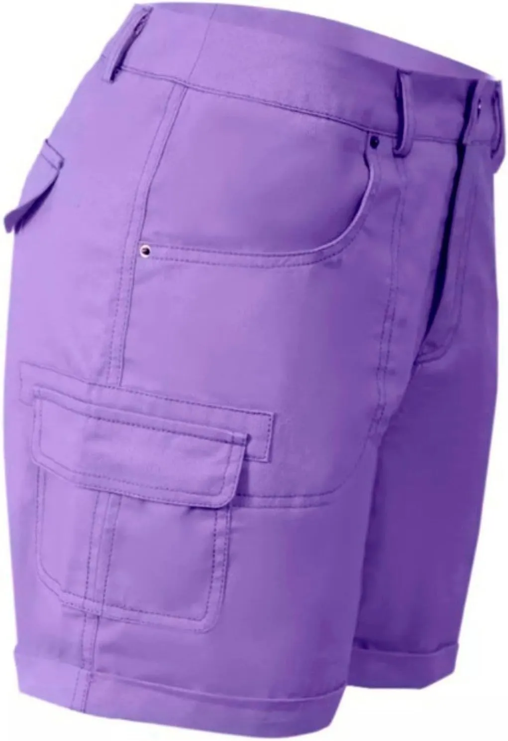 Womens Cargo Hiking Shorts Summer Casual High Waist Lightweight Cargo Shorts Althletic Workout Clothes with Pockets