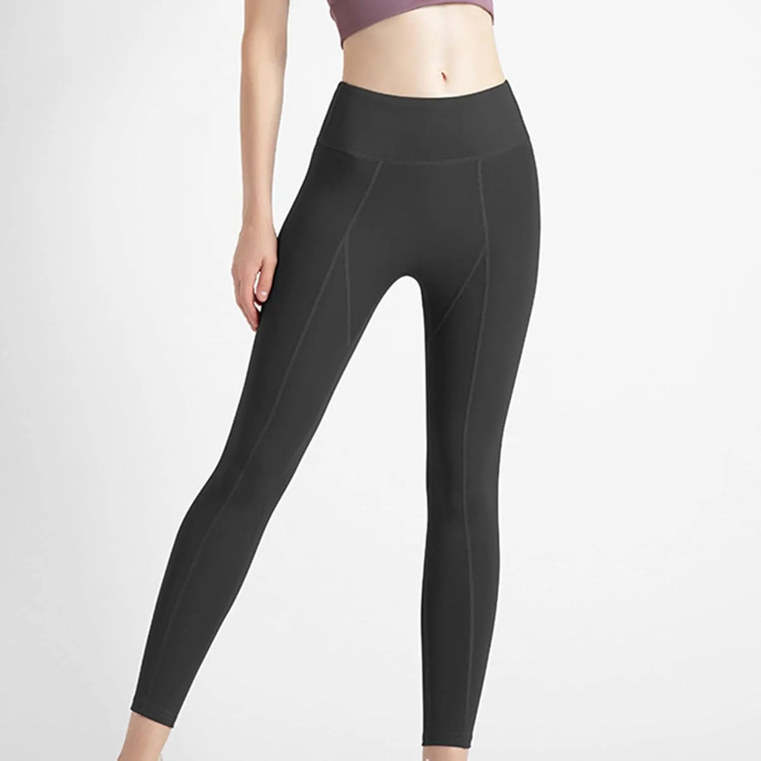 Women's High Waisted Leggings Fitness Sports Running Yoga Athletic Pants Firm Compression Shapewear Leggings