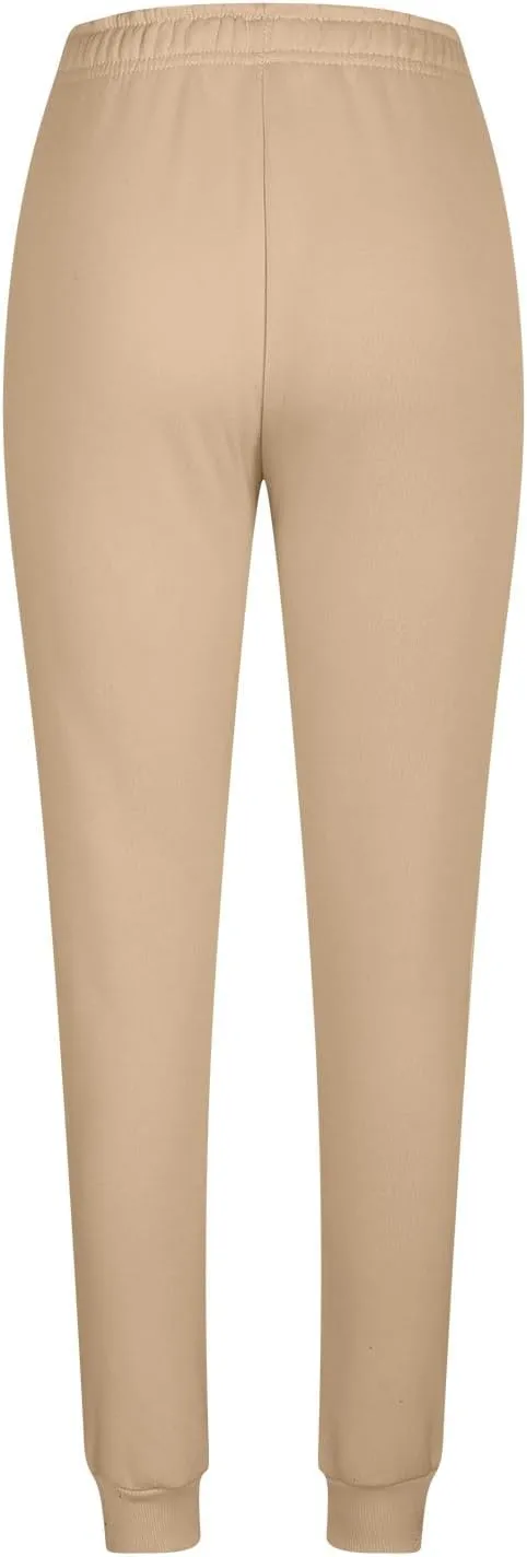 Women's Joggers Fleece Lined Sweatpants Warm Winter Pants High Waisted Casual Pants Comfy Lounge Pants with Pockets