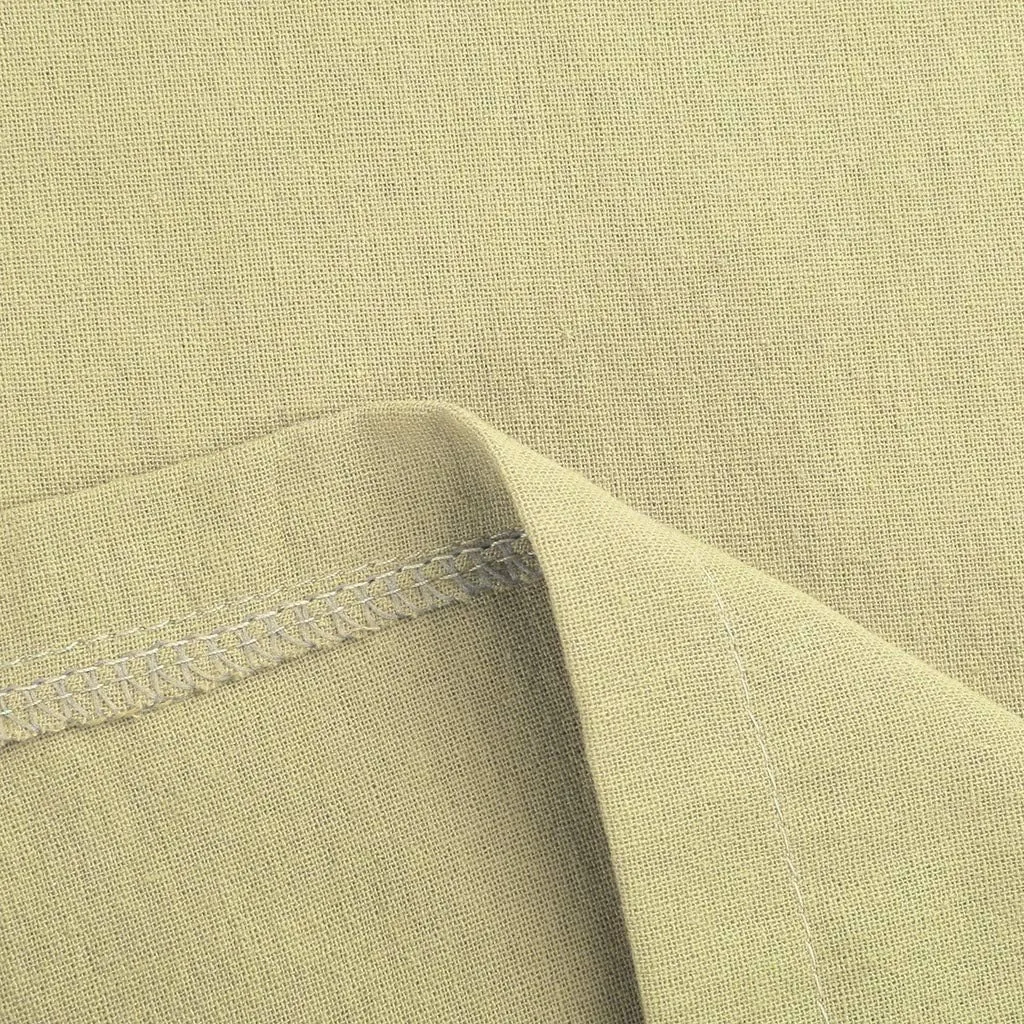 Womens Linen Pants Elastic High Waisted Straight Leg Palazzo Pants with Pockets Solid Comfy Baggy Jogger Trousers