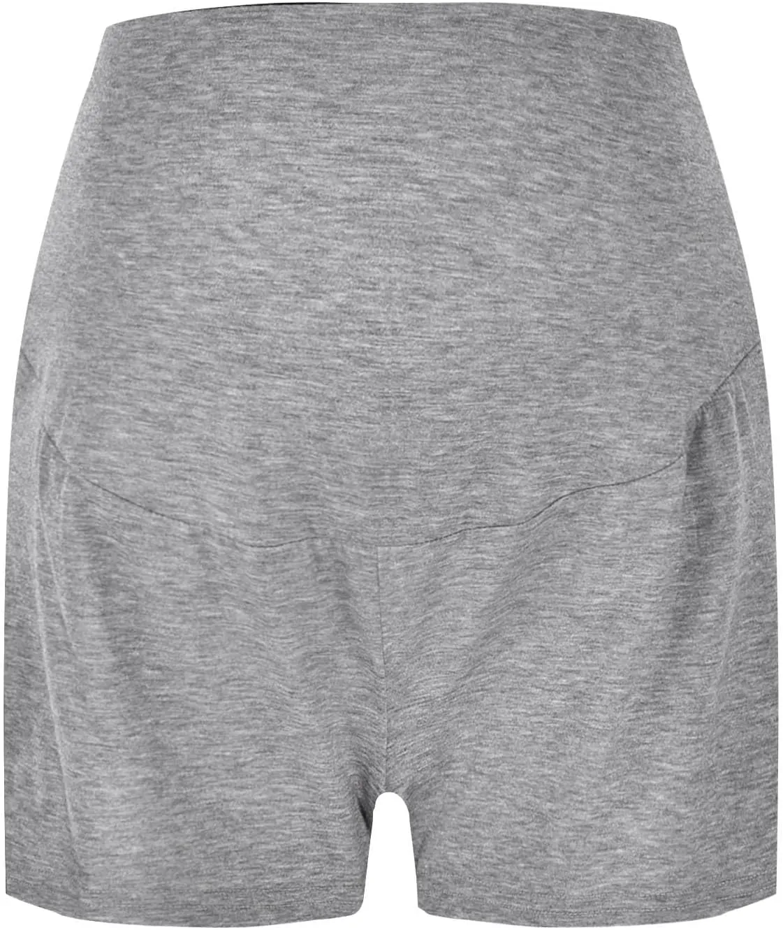 Women's Maternity Shorts Over Belly Pregnancy Lounge Workout Running Pajama Lightweight Sleep Shorts with Pockets