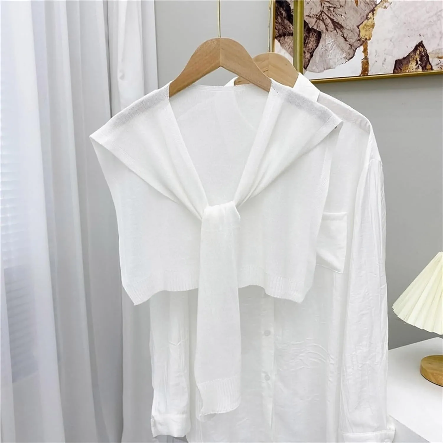 Womens Shrugs for Summer Cropped Cardigan Thin Ice Silk Coat Short Sleeve Open Front Sheer Thin Shawl Cardigans 2025