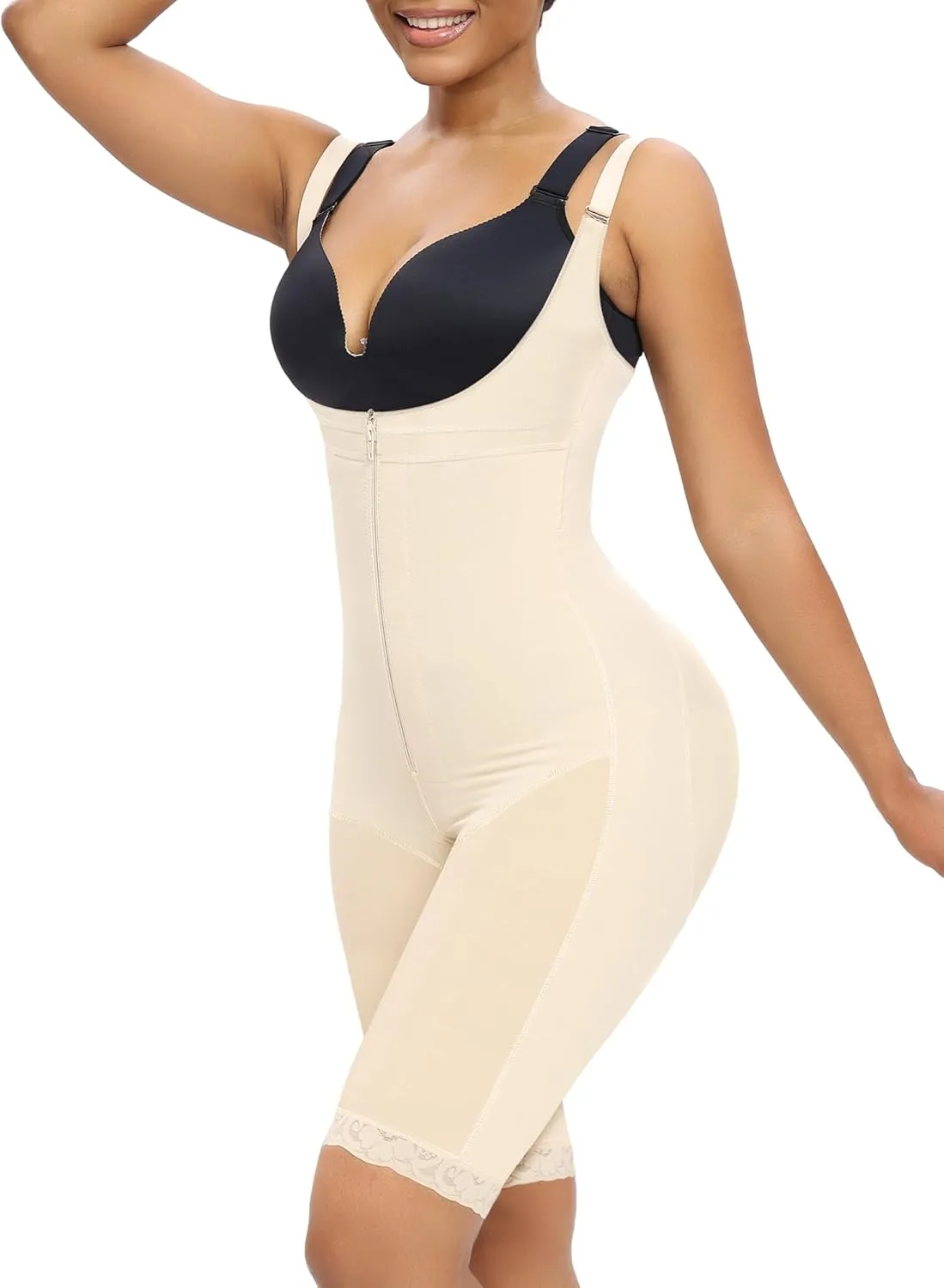 YIANNA Fajas Colombianas Moldeadoras Shapewear Tummy Control High Waisted Shorts Butt Lifting Faja Body Shaper Bodysuits